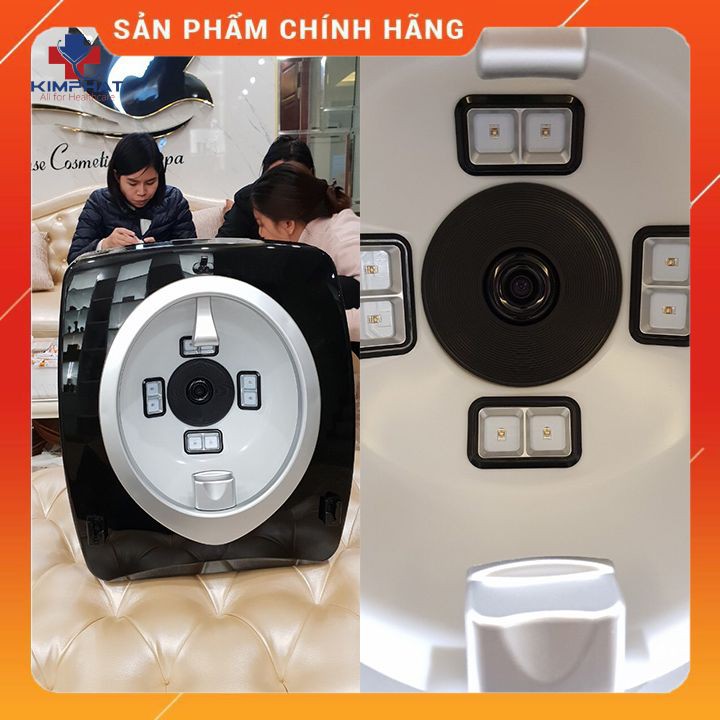 MÁY PHÂN TÍCH DA M1 ĐEN ĐẦY ĐỦ CÁC TÍNH NĂNG PHÂN TÍCH DA CẦN THIẾT CHO QUÁ TRÌNH ĐIỀU TRỊ DA