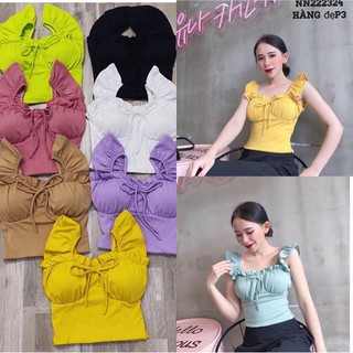 Áo croptop nhiều màu sexy freesize dưới 55kg