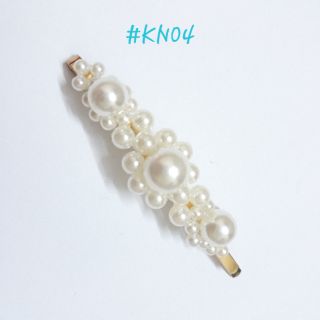 Kẹp tóc đính hạt giả ngọc trai
