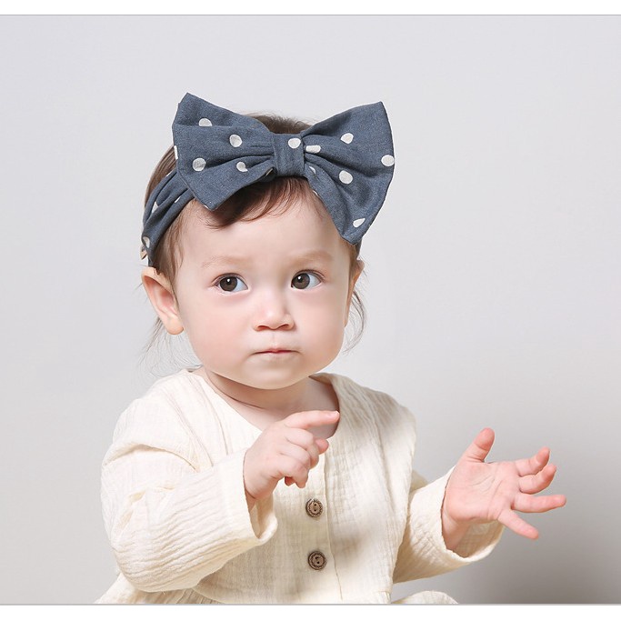Băng đô cho bé - Turban xinh các loại dành cho bé gái từ 6 tháng - 2 tuổi