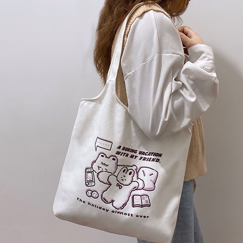 ENVIROSAX  Túi vải canvas đeo vai thời trang xinh xắn cho nữ