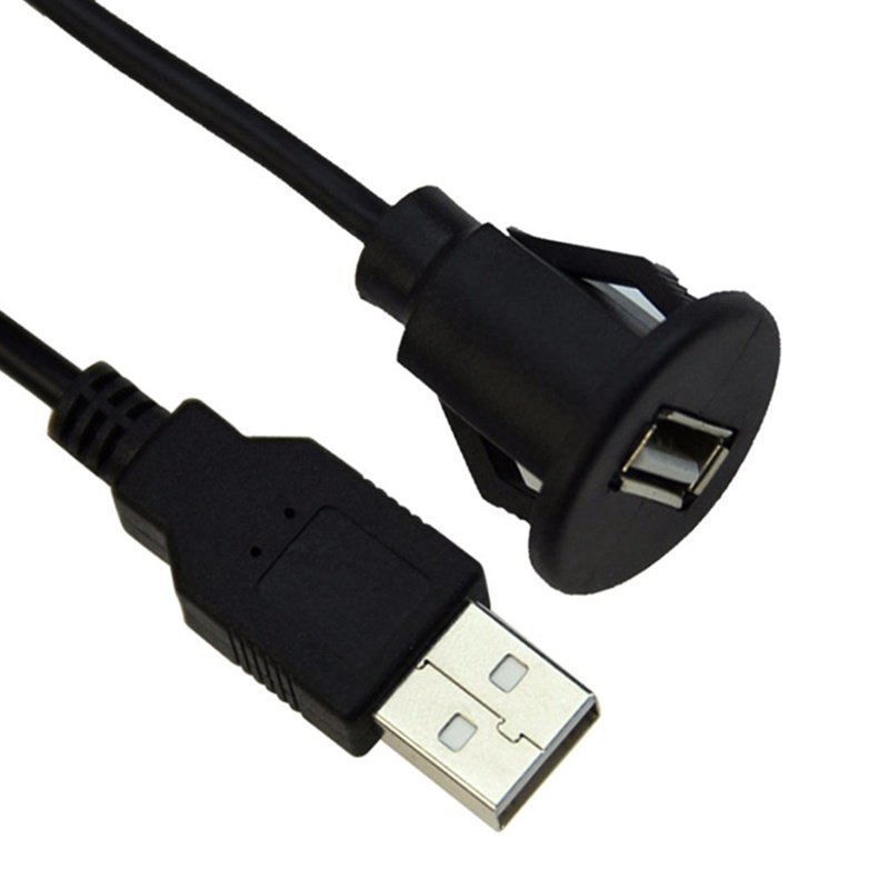 Dây Cáp Nối Dài Cổng USB 2.0 Bằng Nhựa Cho Bảng Điều Khiển Xe Hơi | BigBuy360 - bigbuy360.vn