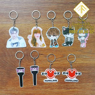 (In TYC) Móc khóa nhựa pvc cắt tỉa chibi - In Hình Theo Yêu Cầu