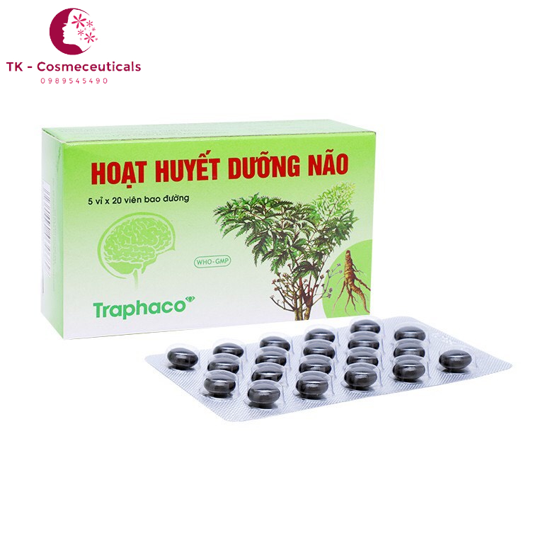 Hoạt Huyết Dưỡng Não Extra Traphaco Phòng Tai Biến Mạch Máu Não