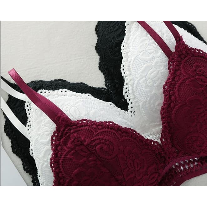 Áo bra ren đệm mỏng không gọng cài khuy sau PTStore - FLA24