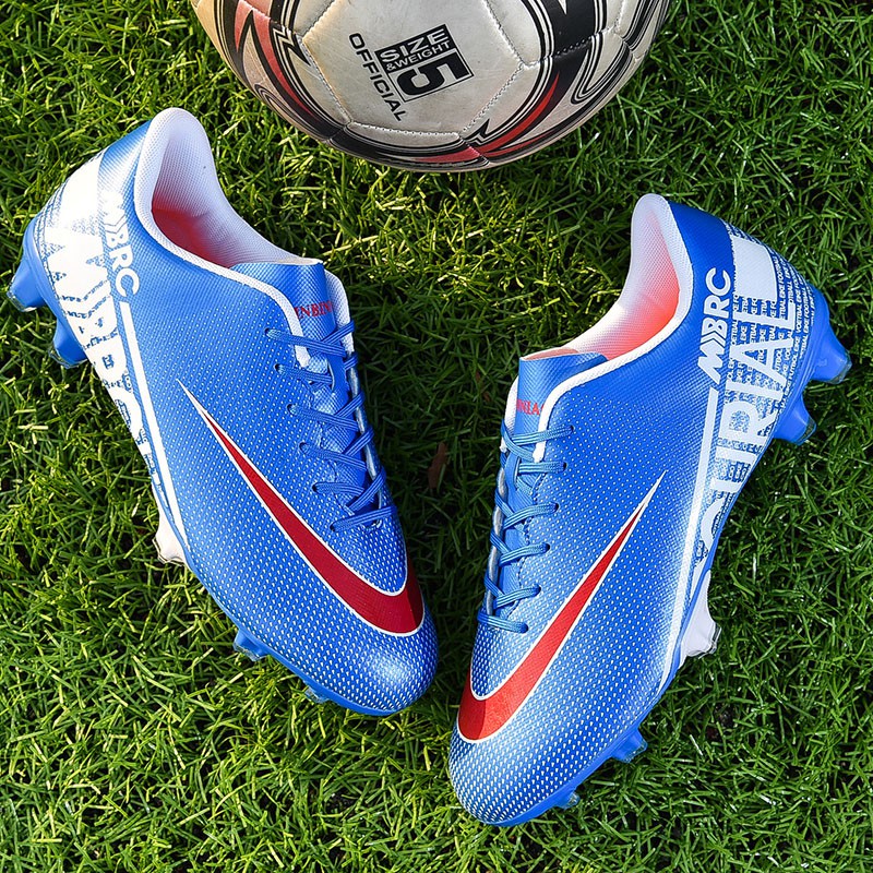Giày thể thao đá bóng sân cỏ tự nhiên size 35-45 mới  FG cho thanh niên