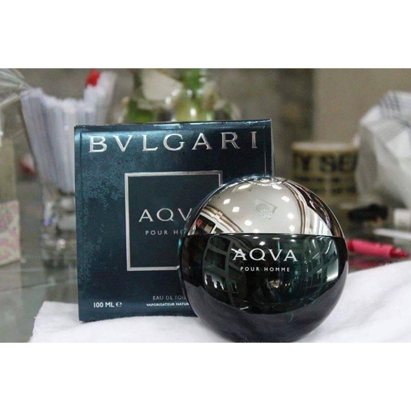 NƯỚC HOA AQUA XANH lá, NƯỚC HOA BVLGARI Aqva Pour Homme Atlantiqve EDT Xanh lá nam nư , nước hoa giá rẻ, nước hoa mini