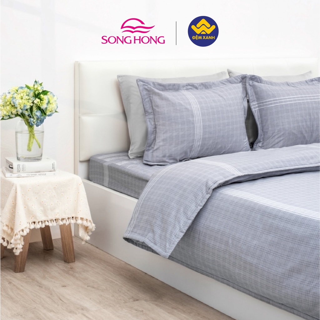 Chăn ga gối Sông Hồng Basic BC22052