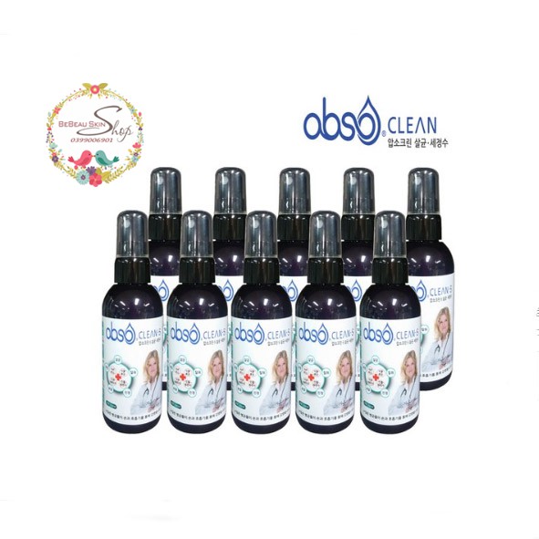 Rửa tay khô / XỊT KHÁNG KHUẨN ABSO CLEAN S