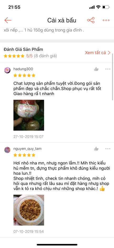 Cải xá bấu hủ 150g 18k