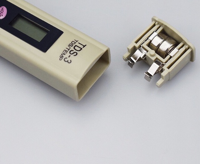 SẴN SLL Bút thử nước sạch đo nhiệt độ nước TDS-3, bút TDS có bao da như hình
