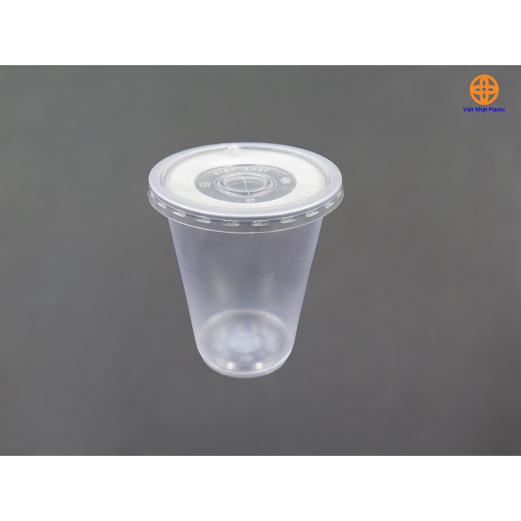 50 Cốc Nhựa Dùng 1 Lần 140ml, 220ml, 300ml, 350ml, 500ml Đựng Nước Mía, Cháo