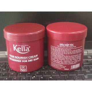 Hấp dầu suôn mềm bóng mượt kella 500ml