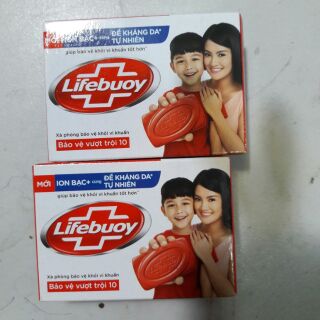 2 cục Xà phòng Lifebuoy (90g/ cục) xà bông cục.