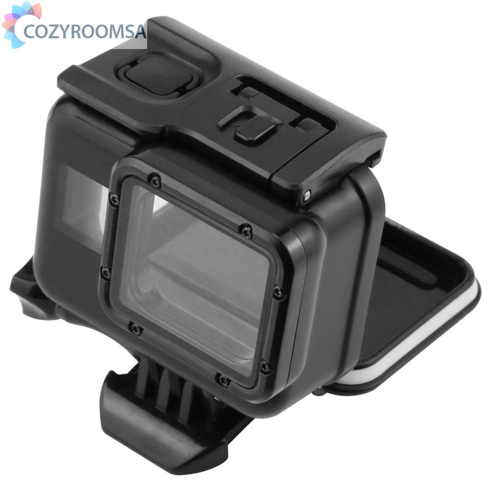 Vỏ Bảo Vệ Chống Nước Khi Lặn Biển 45m Cho Gopro Hero 7 6 5 Màu Đen