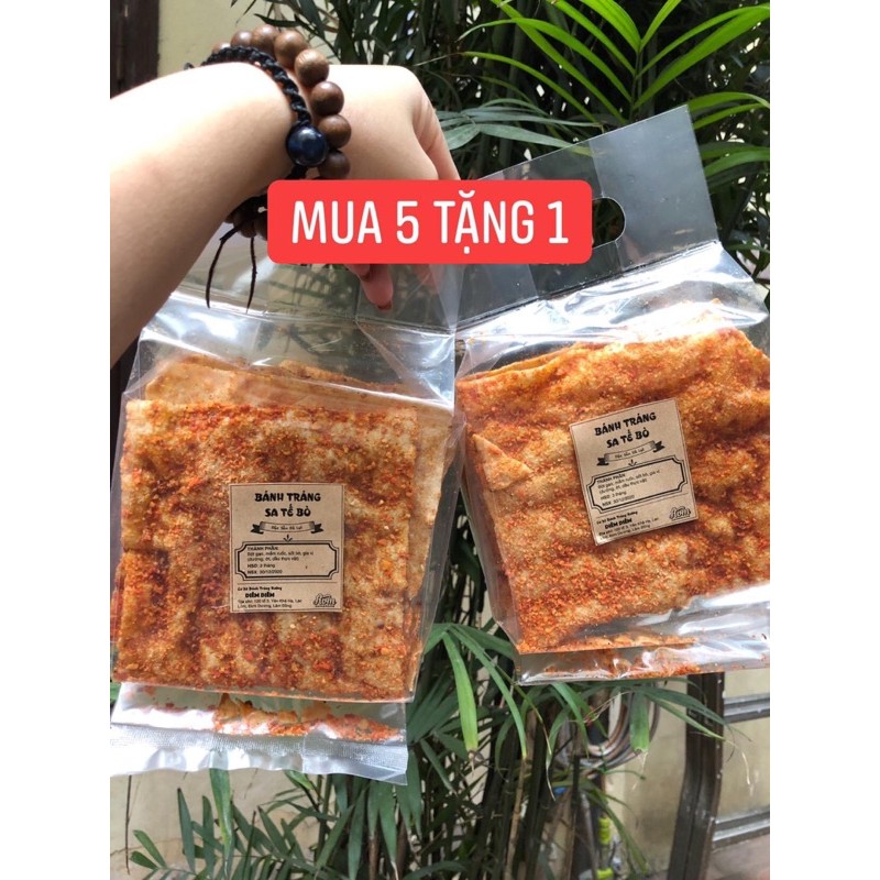 MUA 5 TẶNG 1 - BÁNH TRÁNG KHÔ BÒ SATE