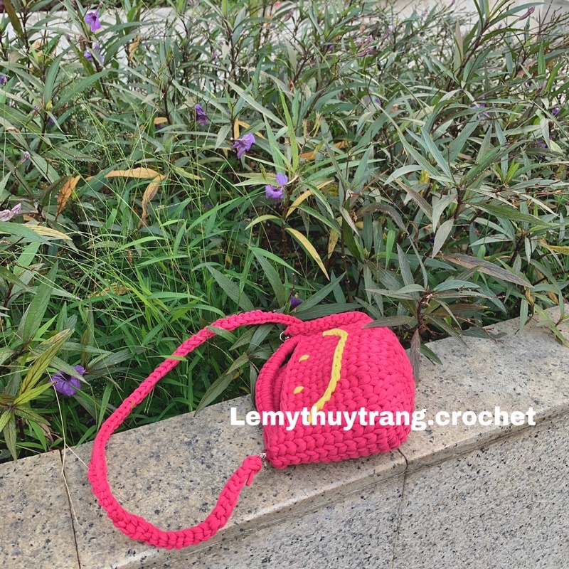 MINI DREW BAG. TÚI LEN MÓC KÈM DÂY ĐEO CHÉO
