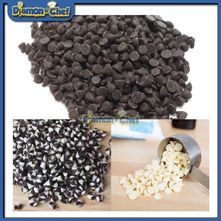 Socola chip (choco chip) đen/trắng/hai màu 100g
