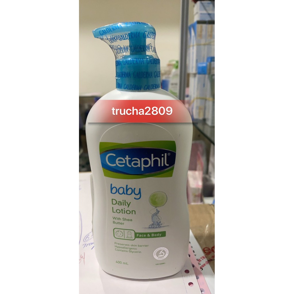 Kem Dưỡng Ẩm Hằng Ngày Cho Bé Cetaphil Baby Daily Lotion 400ml