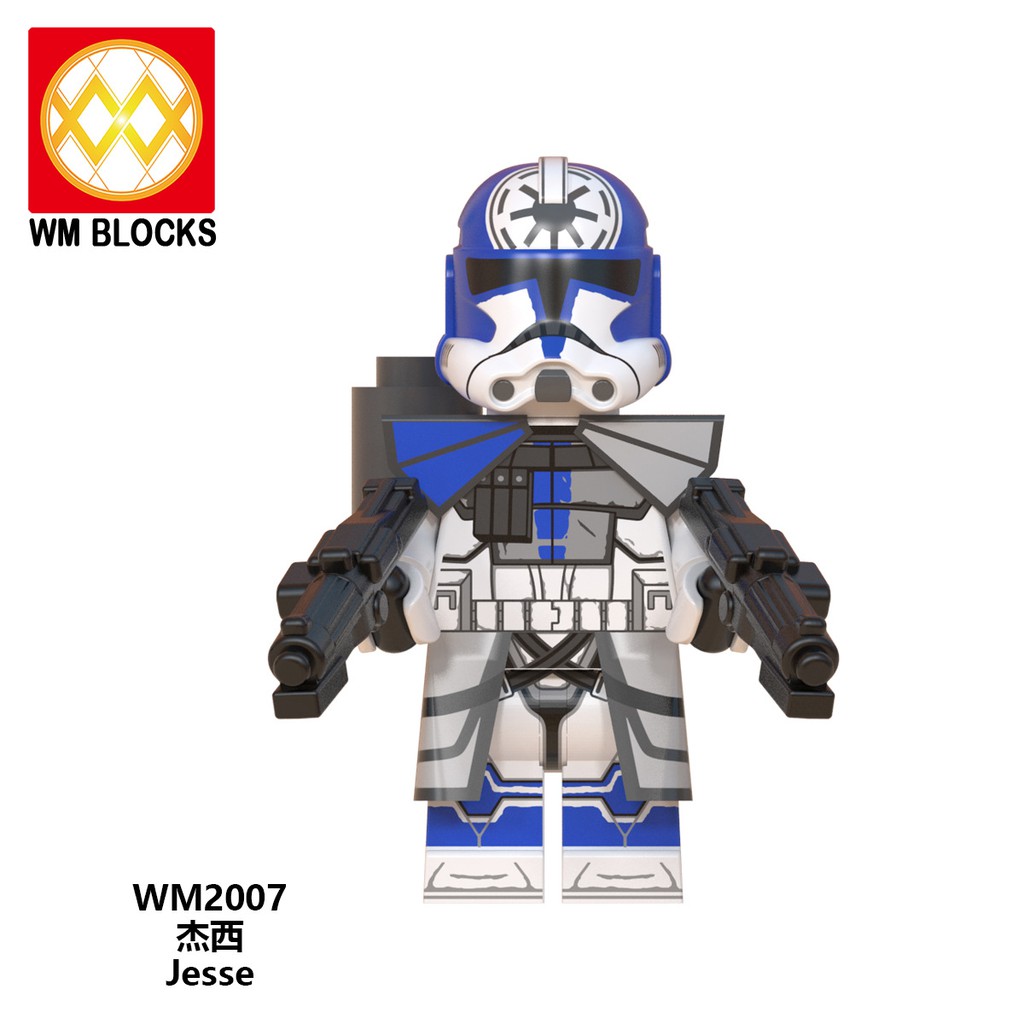 Minifigures Các Mẫu Nhân Vật Clone Force 99 Trooper's Trong Star Wars Mẫu Mới Ra WM6095
