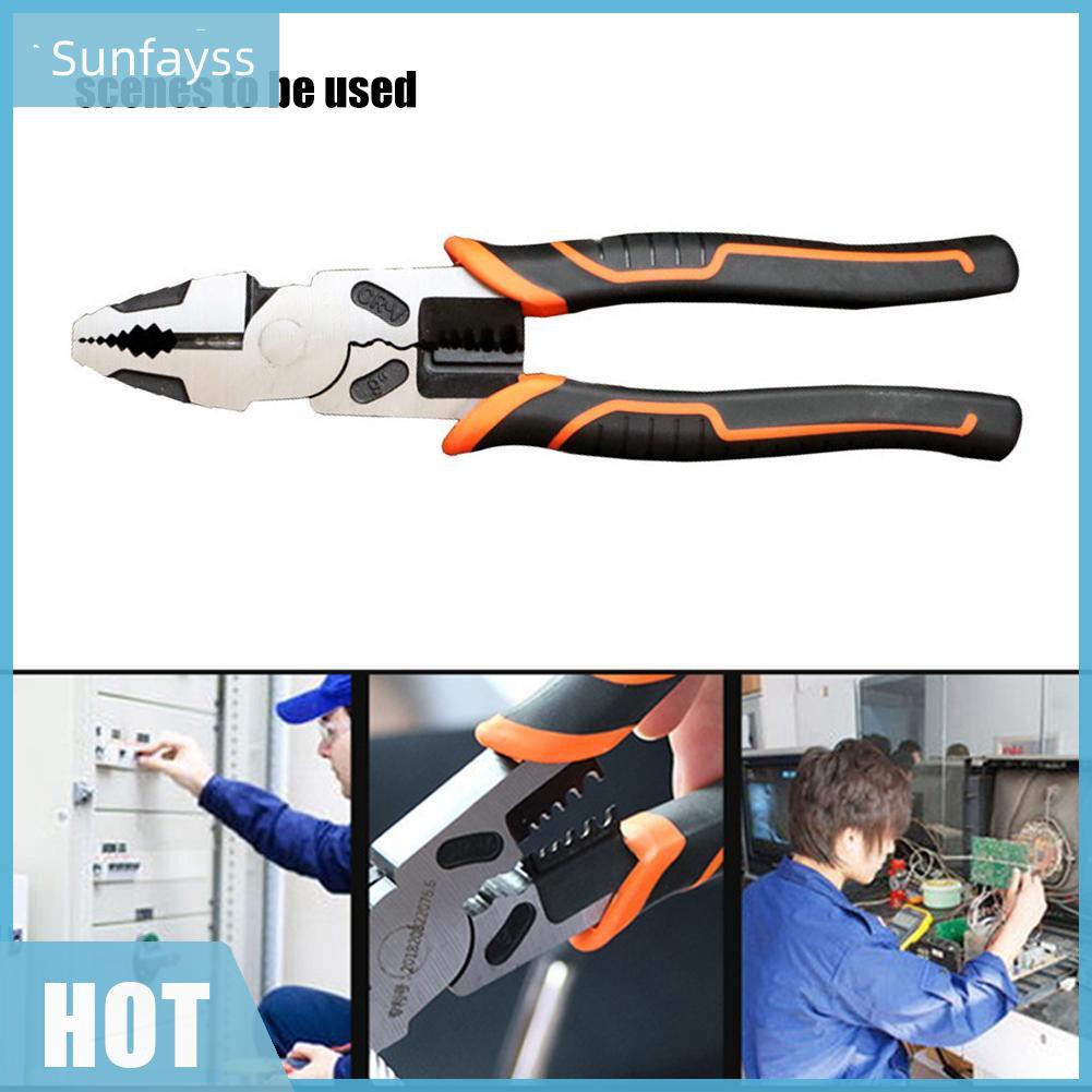 SF Kìm Cắt Dây Điện Mũi Dài Chuyên Dụng Tiện Lợi
