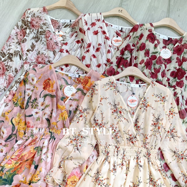 Váy hoa xuân hè