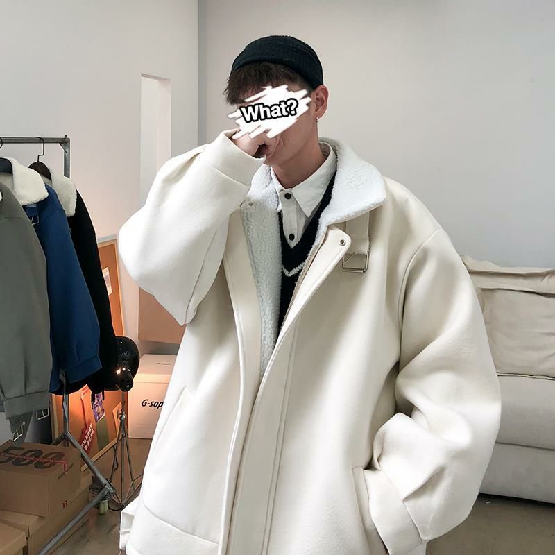 Áo khoác lông cổ nam nữ 4 màu siêu đẹp