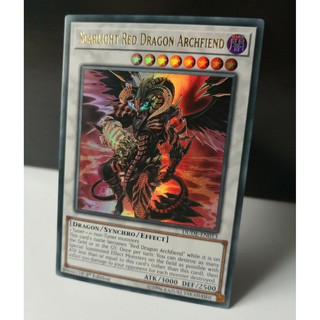 Bài Yugioh - Scarlight Red Dragon Archfiend (Ultra Rare)