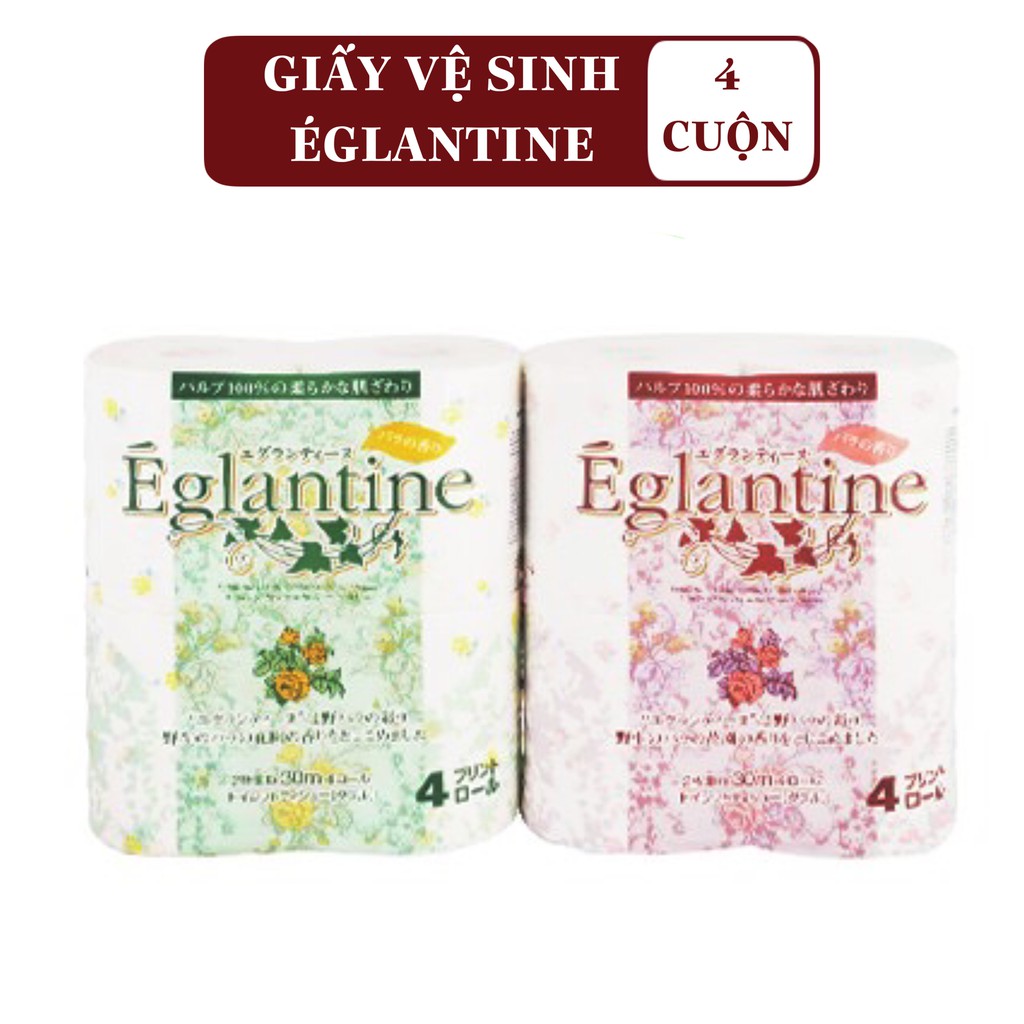 Giấy vệ sinh Églantine 4 cuộn