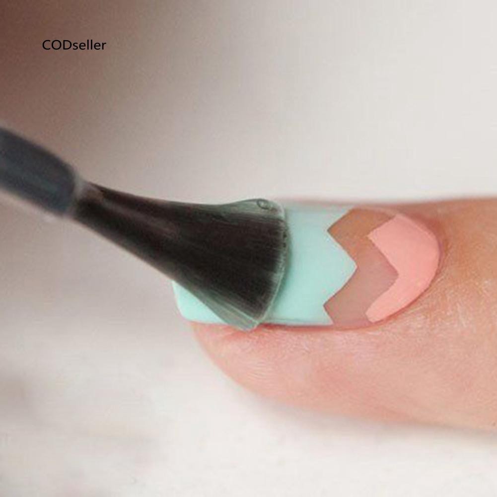 Set 5 hình khuôn dán vẽ trang trí móng tay xinh xắn