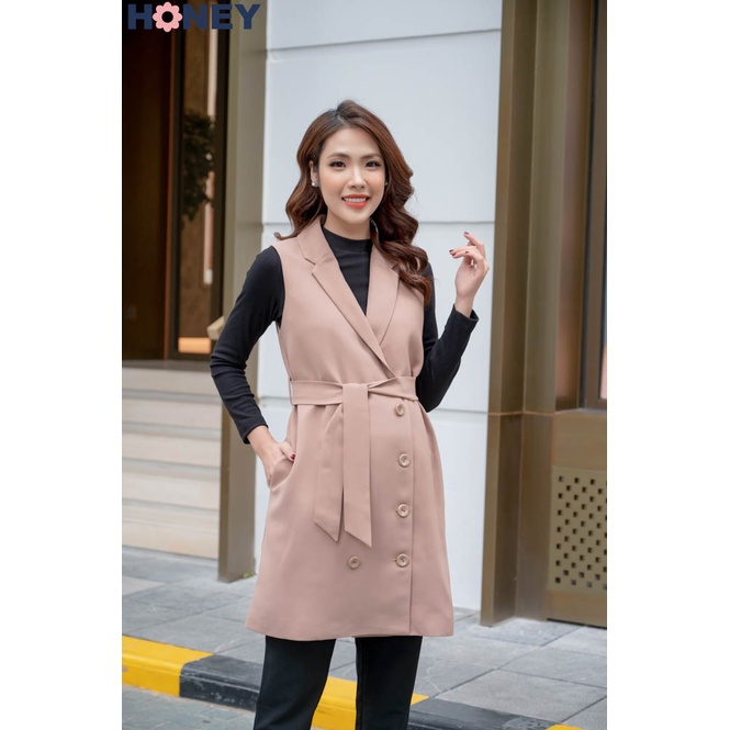 Vest gile chất dạ mềm cao cấp, nhiều size - Thời trang đầm bầu cao cấp HONEY