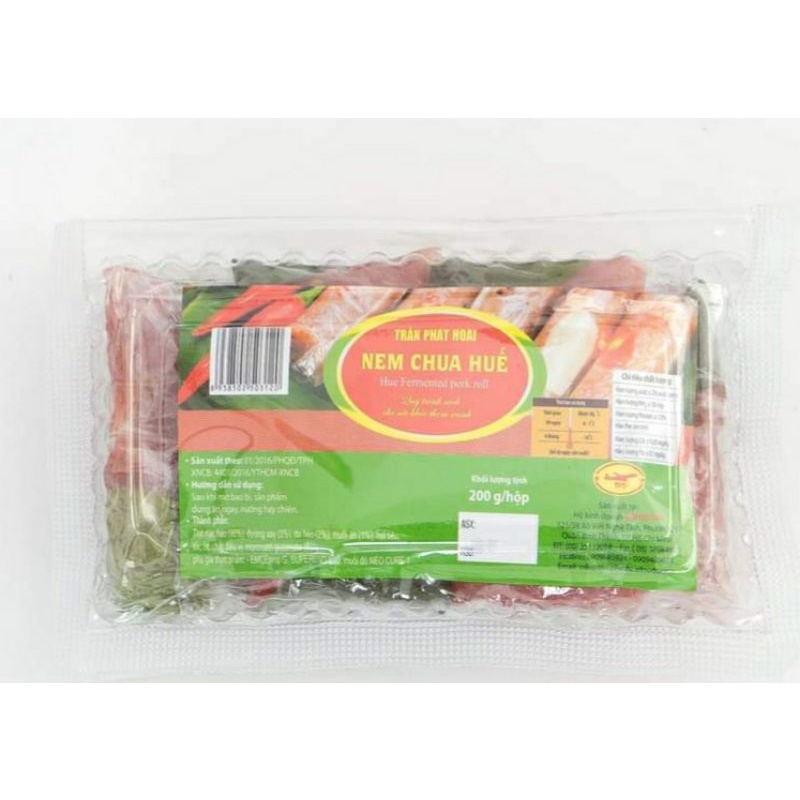 Nem chua Huế - Hộp 200gr