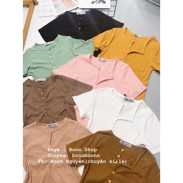 ÁO THUN TĂM CÚC 1 TÚI TAY CỘC MS11082