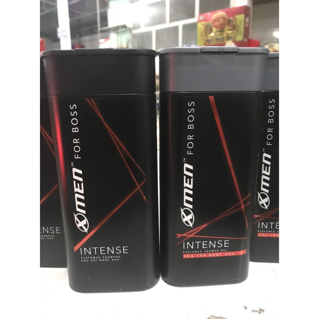 Sữa tắm/ Dầu Gội nước hoa Xmen For Boss Intense 180g