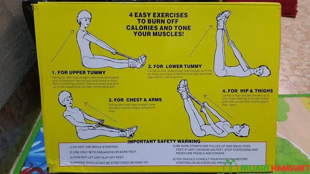 Dụng cụ tập lưng bụng Tummy Trimmer