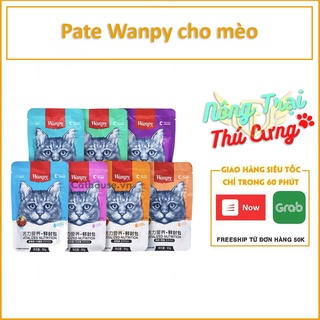 Pate wanpy cho mèo, sỉ từ 1000