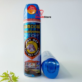 Bình Xịt Chuột Rat-Off Thái Lan 200ml