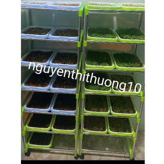 Bộ kit trồng rau mầm thủy canh chuyên dụng 345 tầng không gồm khay