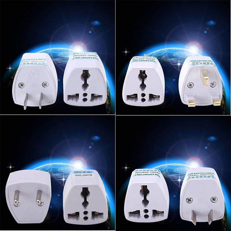 Đầu cắm chuyển đổi chuẩn  EU UK  AU US AC dành cho du lịch