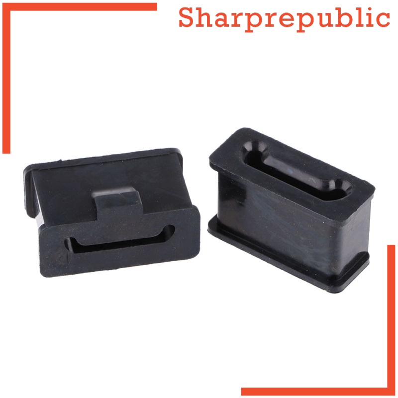 [SHARPREPUBLIC] 2PCS Muffler Mount Black Custom for Harley Drag Specialties | BigBuy360 - bigbuy360.vn
