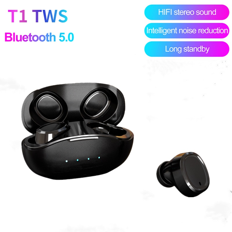 Tai Nghe Nhét Tai Bluetooth 5.0 Không Dây Mini Có Micro Cho iPhone Xiaomi Samsung Và Các Dòng Điện Thoại