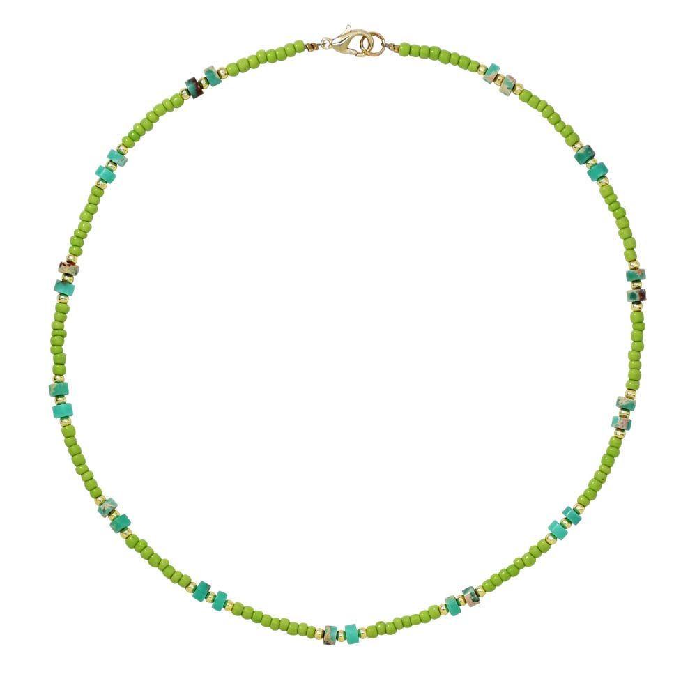 Vòng cổ Đá Mã Não WMES15H Phong Cách Hàn Quốc Cho Nữ|Vòng cổ Chuỗi Hạt Nhiều Màu Sắc