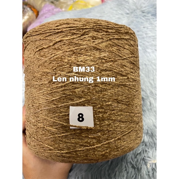 Len nhung 1mm cuộn 100g