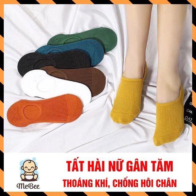 [Mã FAMAYFA2 giảm 10K đơn 50K] Set 10 Đôi Tất Hài Gân Nữ ( loại 1)