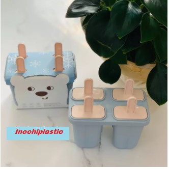 Khay làm kem Inochi nhựa PP nguyên sinh cao cấp ( sản xuất phong cách &amp; đạt tiêu chuẩn Nhật Bản)