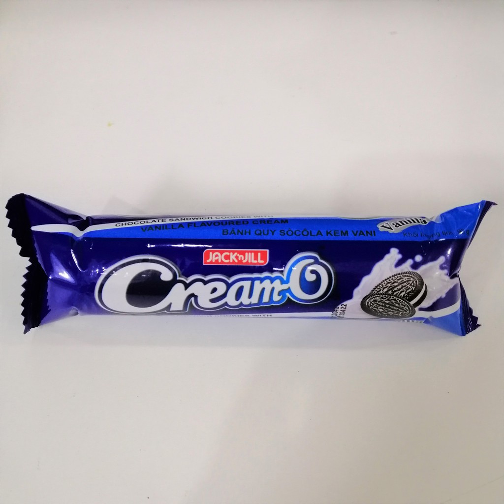 Bánh Quy Cream-O Sôcôla Kem Vani (Cây 93g)