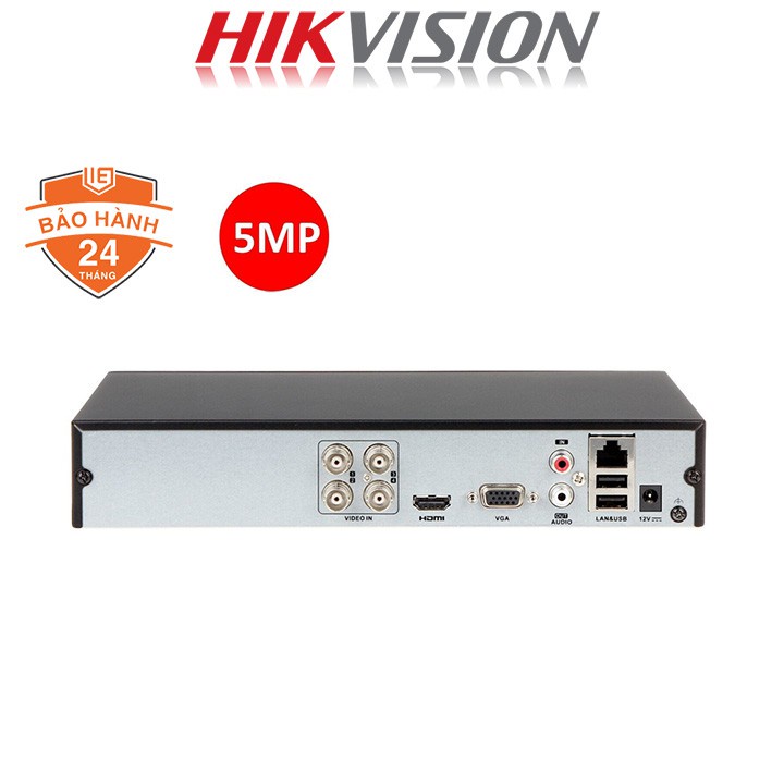 Trọn Bộ camera giám sát Hikvision 5.0MP (2K) - Đủ bộ [1/2/3/4] Camera 5.0MP, Có Kèm HDD, Đầy đủ phụ kiện lắp đặt