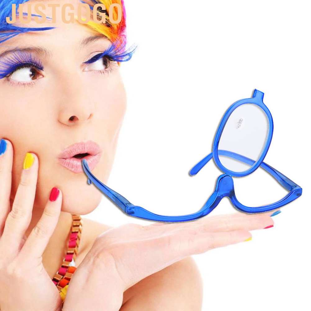 Kính lúp trang điểm mắt thiết kế xoay tròn tiện dụng cho nữ | BigBuy360 - bigbuy360.vn