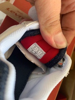 Giầy sneaker bé trai, bé gái, Levis dư xịn