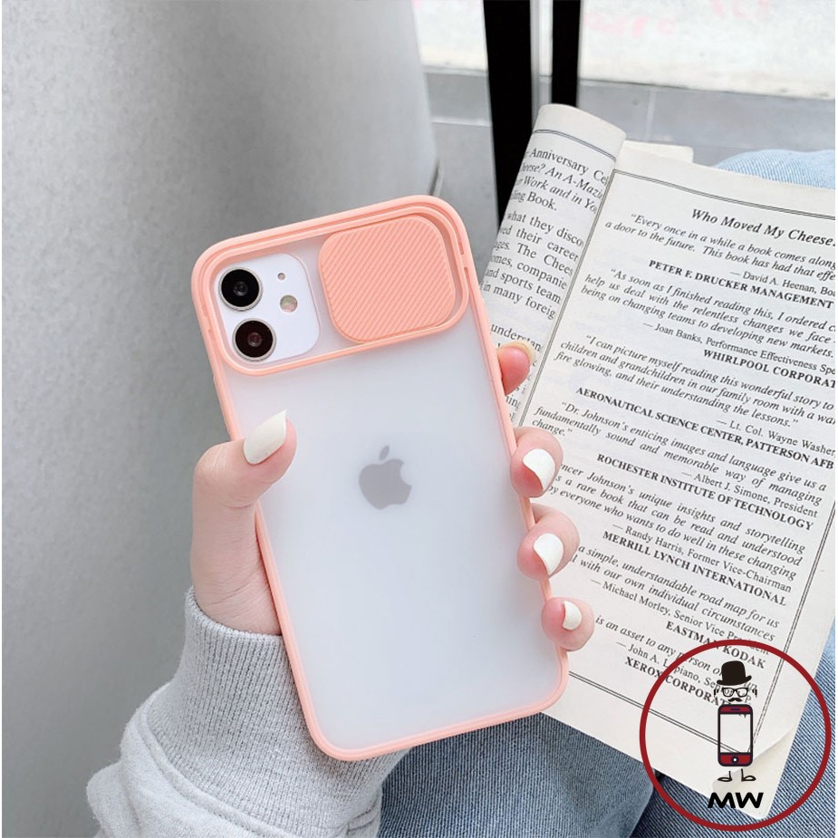 MW ốp lưng iphone 11 12 Pro Max 6 6s 7 8 Plus Bảo vệ ống kính máy ảnh kéo đẩy siêu chống ốp case